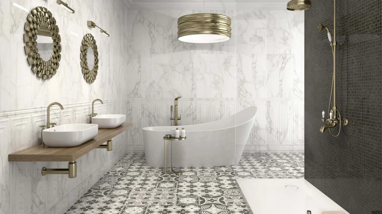Modne płytki do łazienki, które odmienią Twoją przestrzeń na lepsze