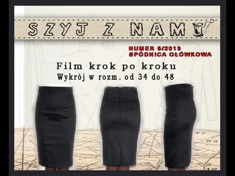 Jak uszyć spódnicę ołówkową wykrój - łatwe kroki do idealnego fasonu
